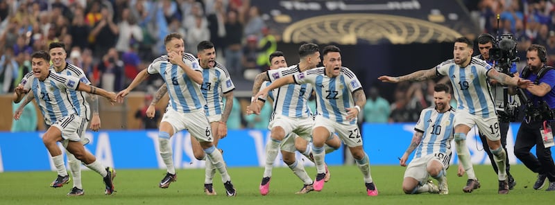 Argentina festa rigori