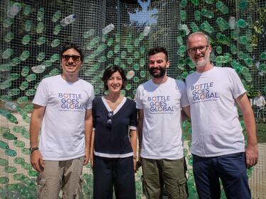 A Milano inaugurazione installazione Clean the Ocean Pavilion  2