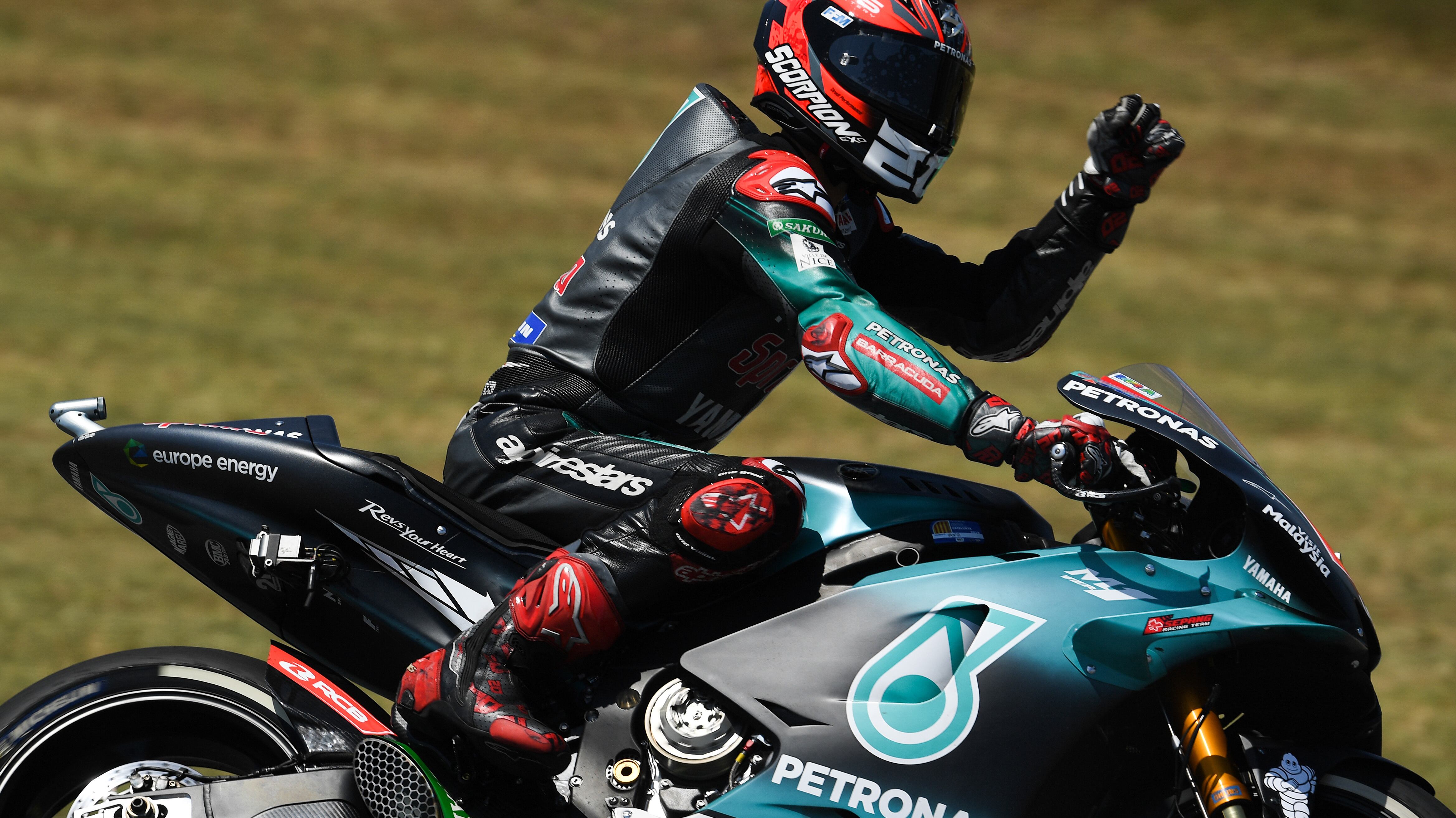 Quartararo vola, prima fila più giovane di sempre