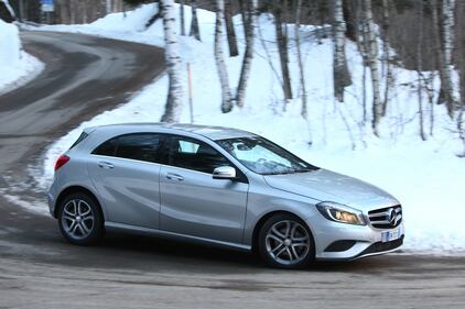 Winter Test Drive Michelin-Mercedes Classe A 2