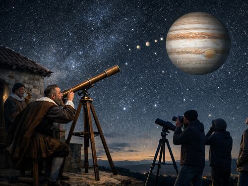 In questi giorni si può vedere Giove a occhio nudo, senza finire come Galileo