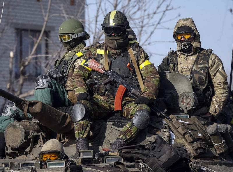 Soldati ucraini a Debaltseve 10