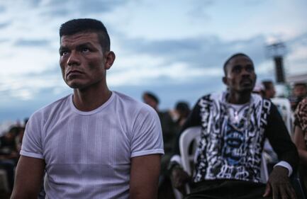 I ribelli delle Farc festeggiano l'accordo 5