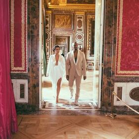 Kim Kardashian e Kanye West, il loro primo anno di nozze 8