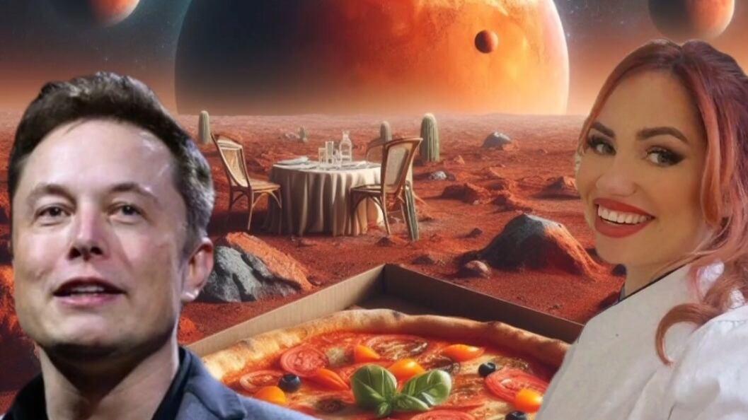 La Pizza alla Conquista di Marte
