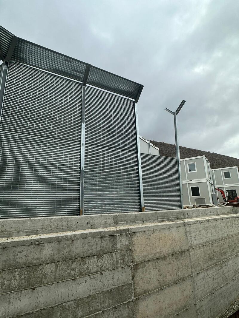 Il centro migranti in costruzione a Shëngjin, in Albania 4