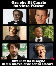 Leonardo DiCaprio vince l'oscar, la reazione della rete 6