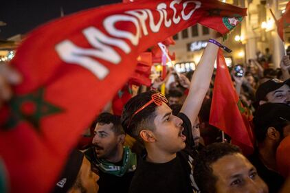 Esplode la gioia dei tifosi del Marocco 6