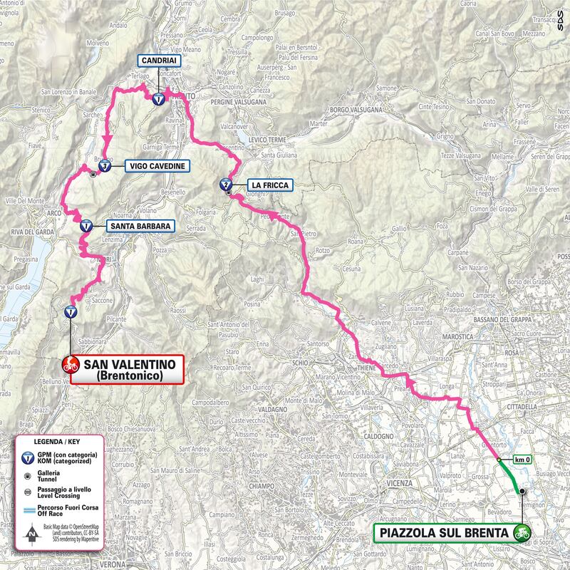 Giro d'Italia tutte le tappe 32