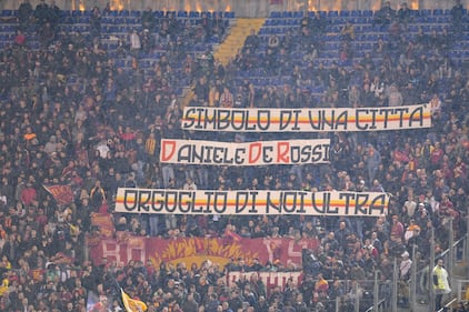 L'Olimpico ai piedi di Daniele De Rossi: gli scatti dell'ultima del capitano 1