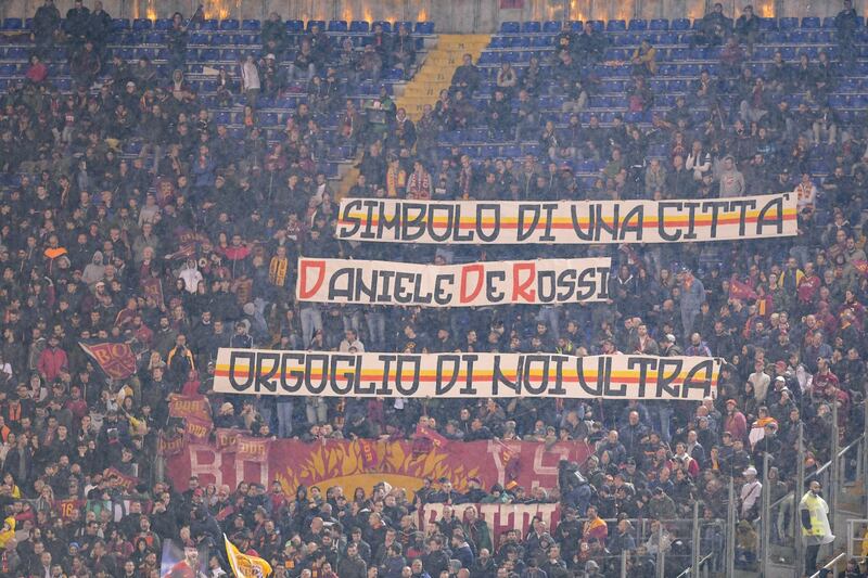 L'Olimpico ai piedi di Daniele De Rossi: gli scatti dell'ultima del capitano 1