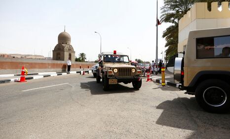Papa Francesco arriva al Cairo 10