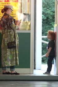 Gabriella Pession al parco con il figlio Giulio 7