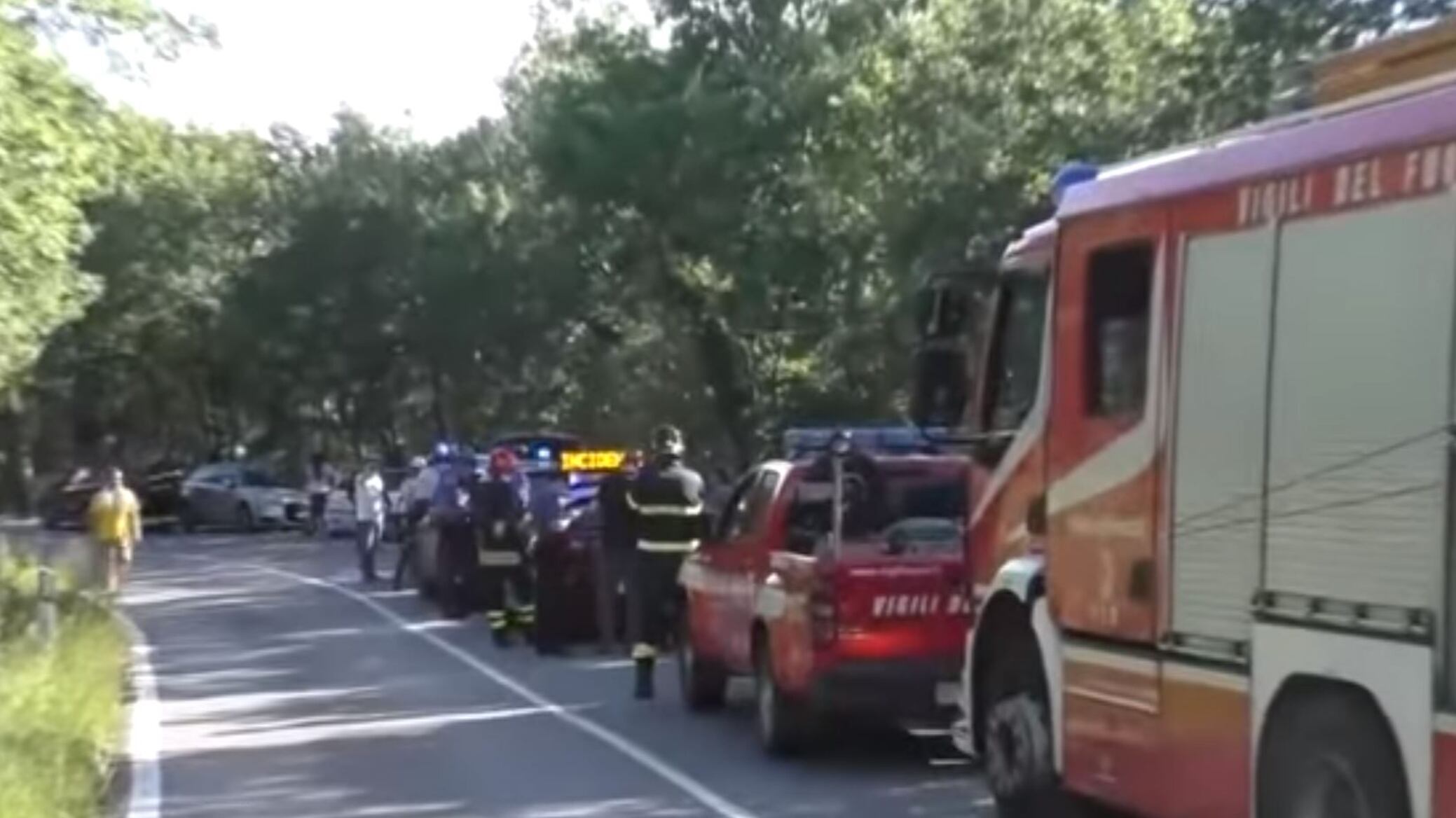 La discesa, il camion, l'impatto: così Zanardi è finito a terra