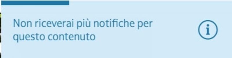 pop up notifiche spente
