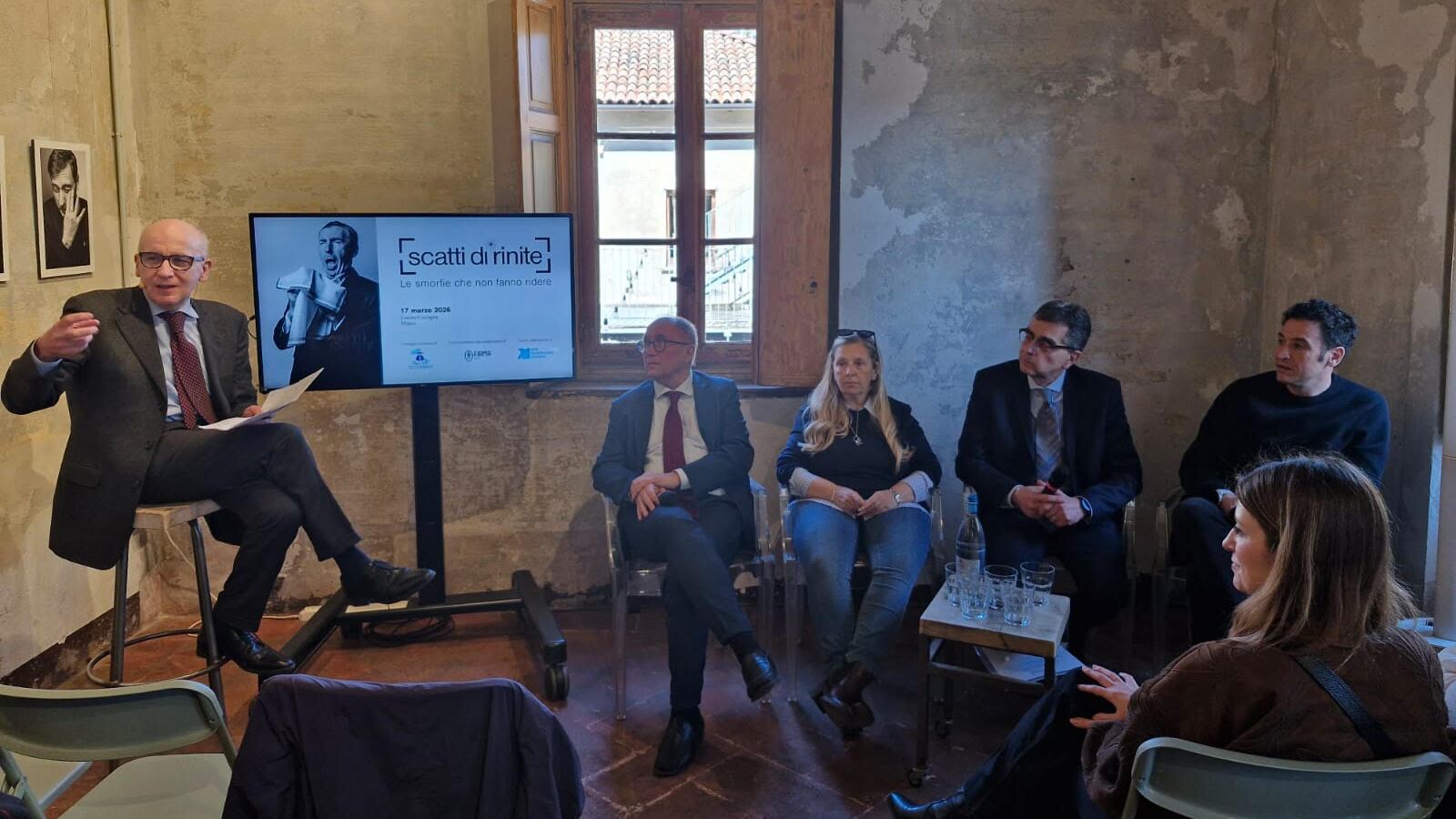 Rinite allergica, al via la campagna di sensibilizzazione "Scatti di rinite: le smorfie che non fanno ridere"