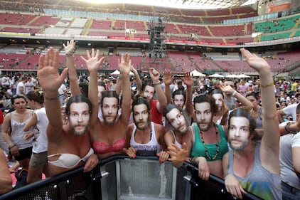 Jovanotti in concerto a Milano 3