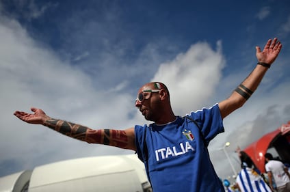 Tifosi (vip e non) sugli spalti  3