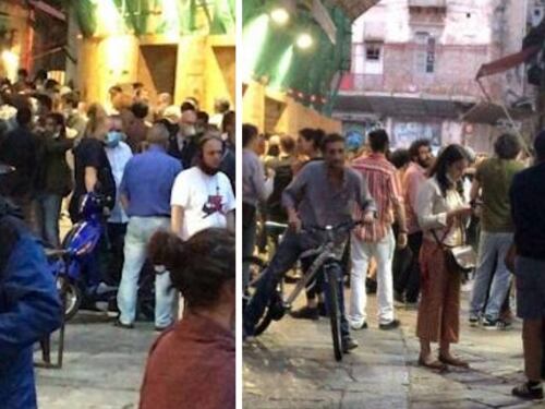Folla al mercato della movida: "Vucciria" già presa d'assalto
