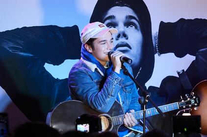 Austin Mahone presenta il suo nuovo singolo a Madrid  8