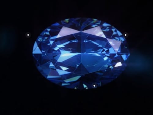 Trovato raro diamante blu: "Una scoperta così solo una volta nella vita"