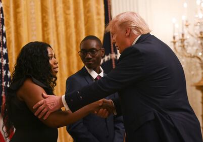 Donald Trump parla al 2019 Young Black Leadership Summit 6