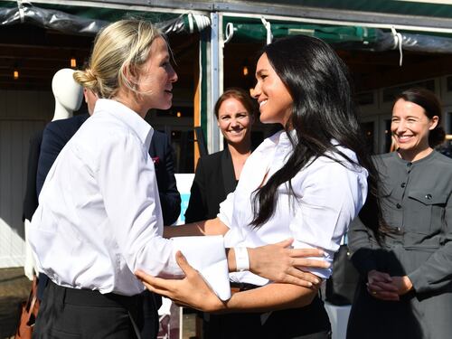 Meghan e Harry sbarcano a Roma