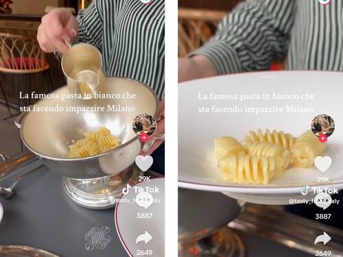 La pasta in bianco fa impazzire Milano. Il costo? 26 euro. Ed è polemica