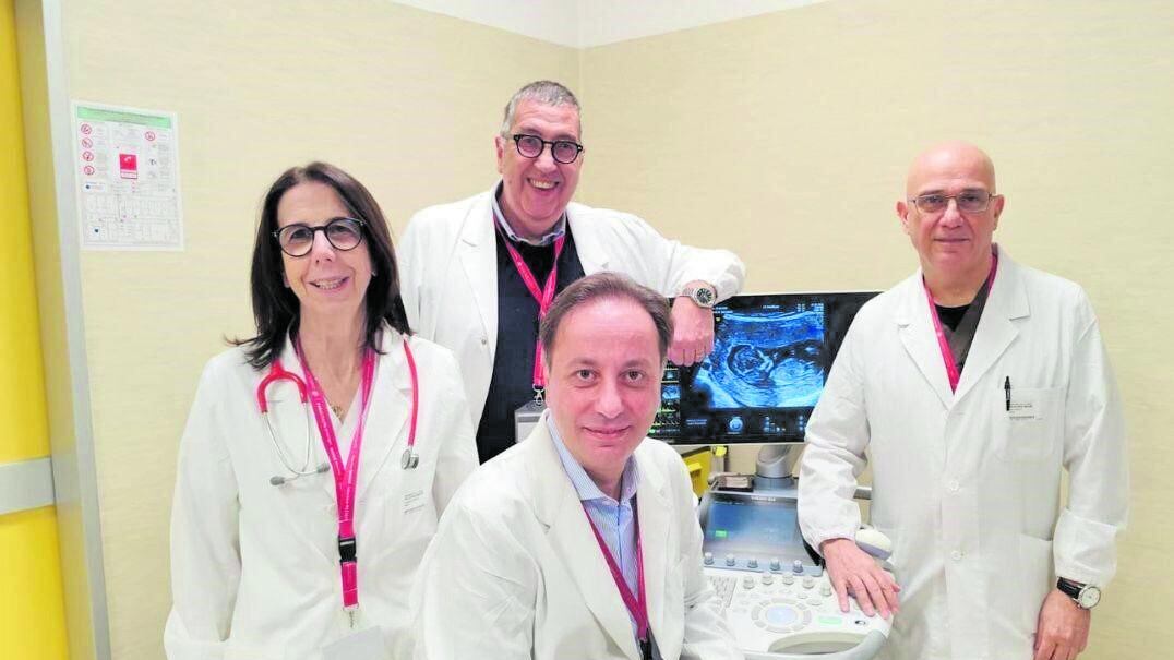 Malformazione al polmone, operato feto