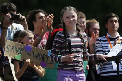 Greta Thunberg a Roma per il clima 2