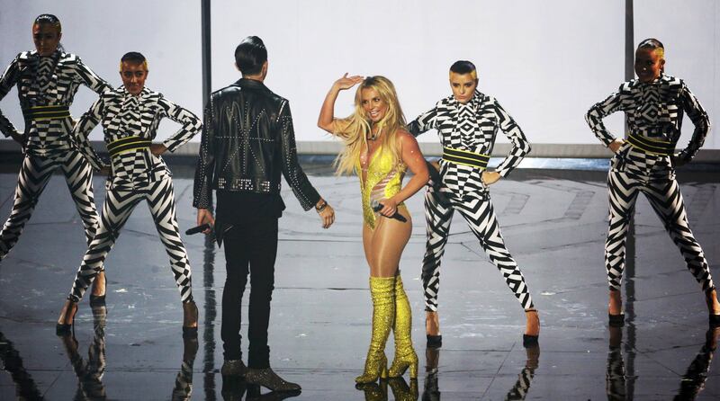 Britney Spears sexy agli MTV VMA 9