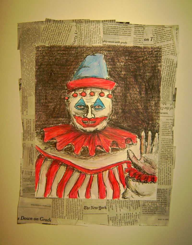 Disegno di John Gacy