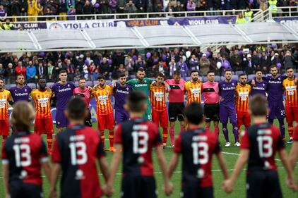 L'omaggio della Fiorentina a Davide Astori 20