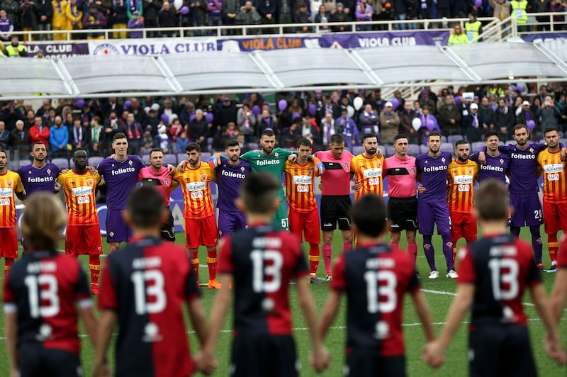 L'omaggio della Fiorentina a Davide Astori 20