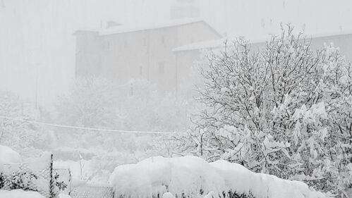 Imbiancate Terni, Perugia e Norcia: l'Umbria sotto la neve 10