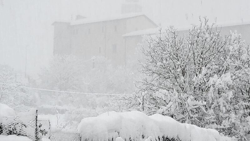 Imbiancate Terni, Perugia e Norcia: l'Umbria sotto la neve 10