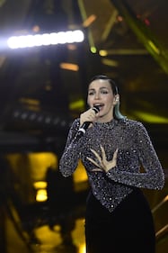 Sanremo 2024: ecco il look della finalissima del Festival di Rose Villain 6