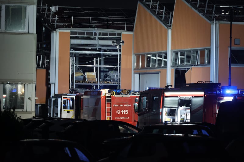 L'incidente al Toyota Material Handling di Bologna: le immagini dei soccorsi 4