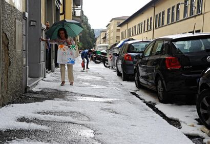 Bomba d'acqua su Firenze 3