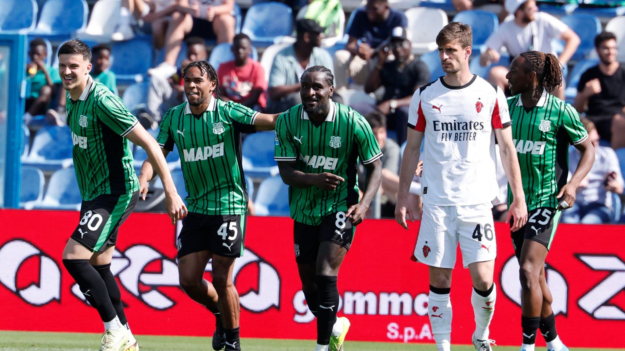 Un Milan inguardabile battuto nettamente dal Sassuolo. Champions a rischio