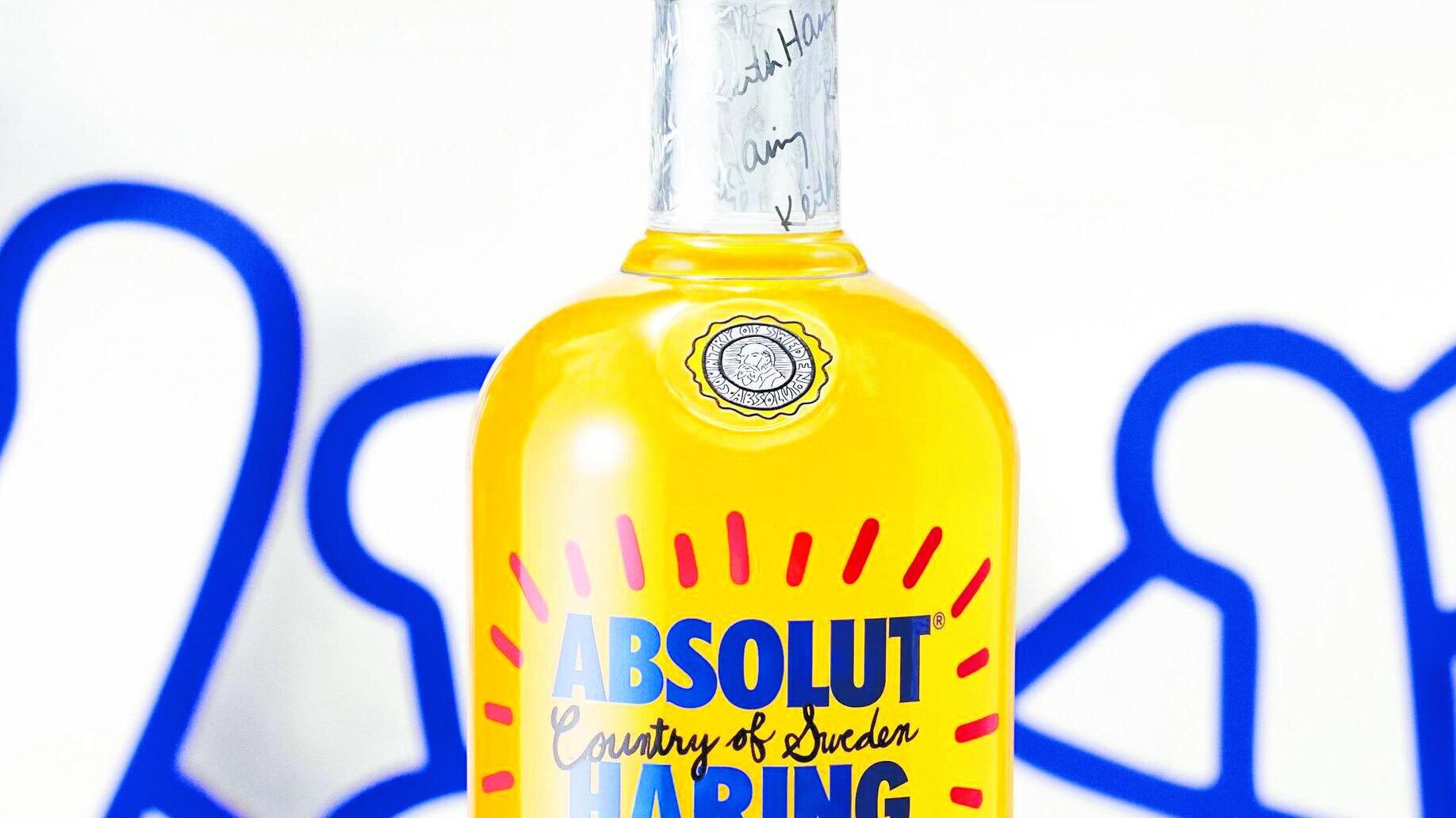 Keith Haring e Absolut: la vodka è Pop