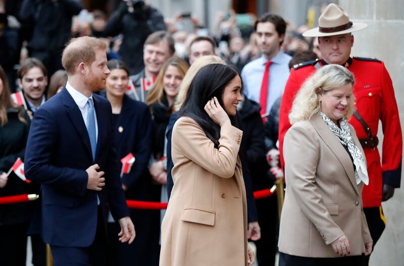 Il Principe Harry, l'amore con Meghan Markle in foto 8