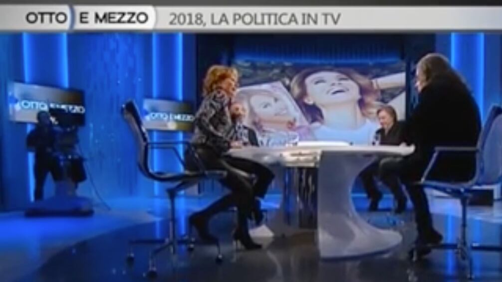 La frase choc a Otto e Mezzo: "Barbara D'Urso peggio dell'Isis"