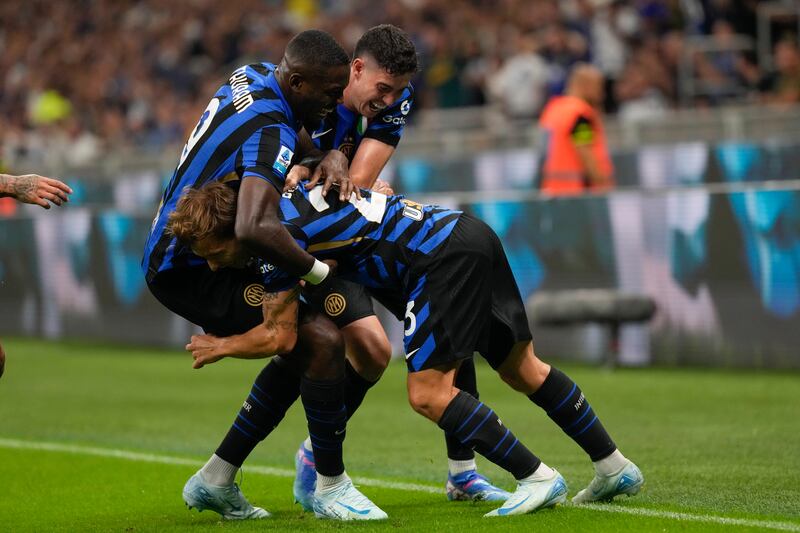 Bastoni Inter Atalanta