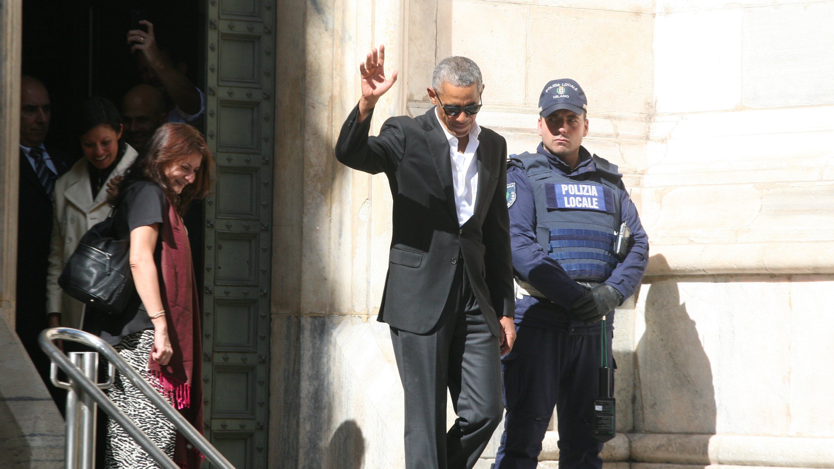 Milano celebra in pompa magna Obama, il perdente degli Stati Uniti