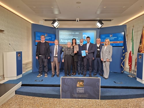 Comunicato Stampa: Presentato a Palazzo Ferro Fini il libro “Acqua e cibo. Diritti al cuore della pace"