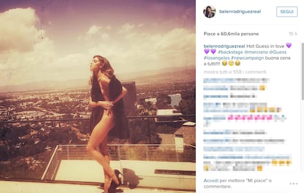 Belen Rodriguez hot su Instagram, foto 2
