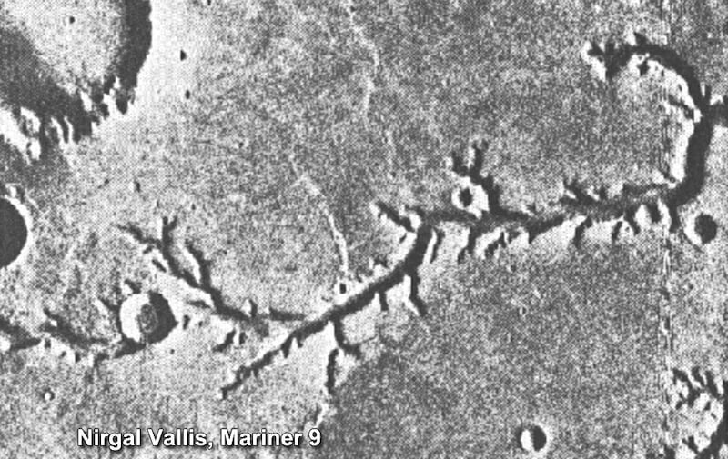 Superficie di Marte fotografata dalla sonda Mariner 9 (NASA/JPL-Caltech)