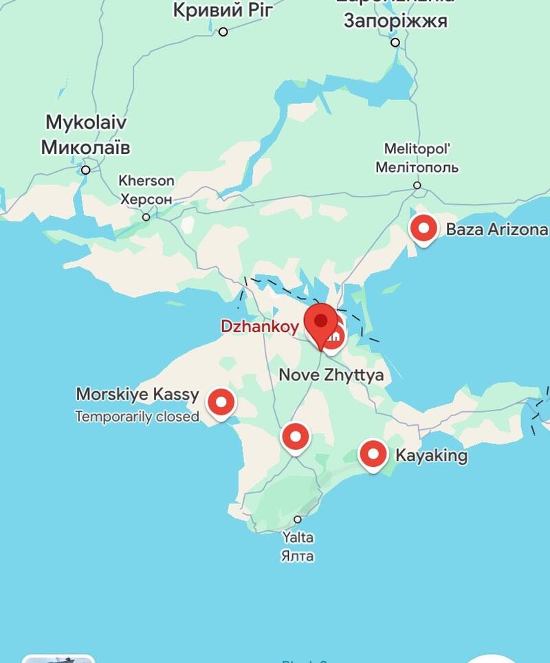 Base russa Crimea
