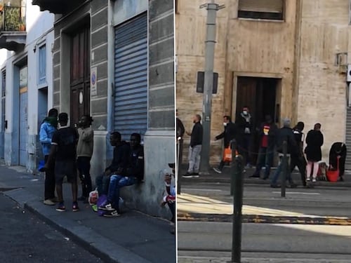 "Per loro il lockdown non esiste". E i migranti sono liberi di bivaccare